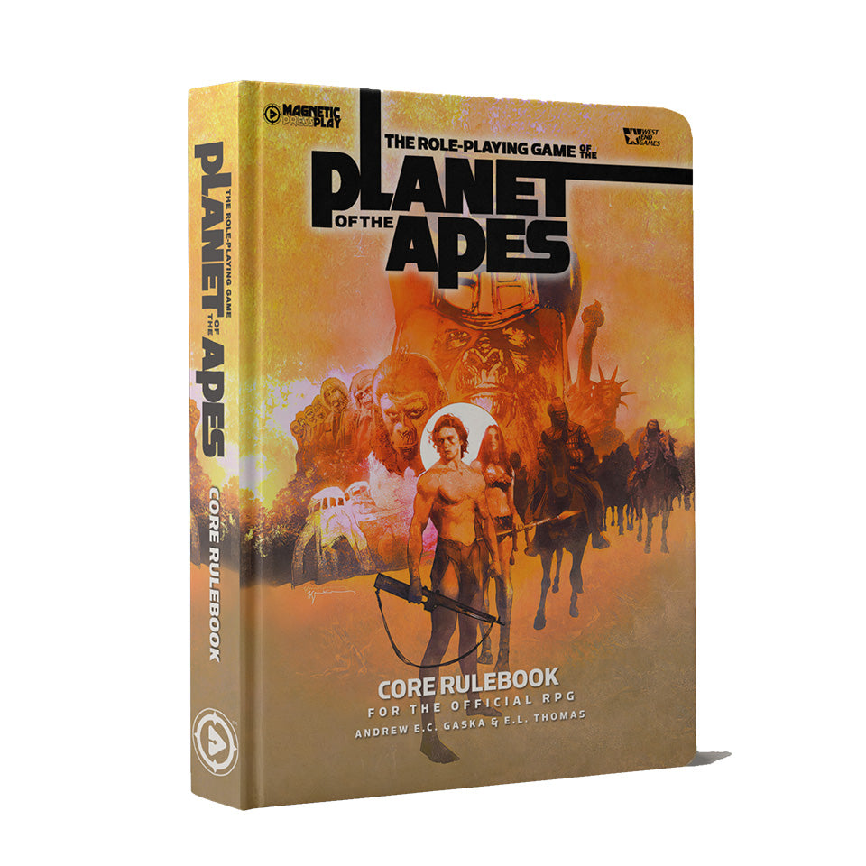 PLANET OF THE APES RPG:  CORE RULEBOOK - Hardcover
