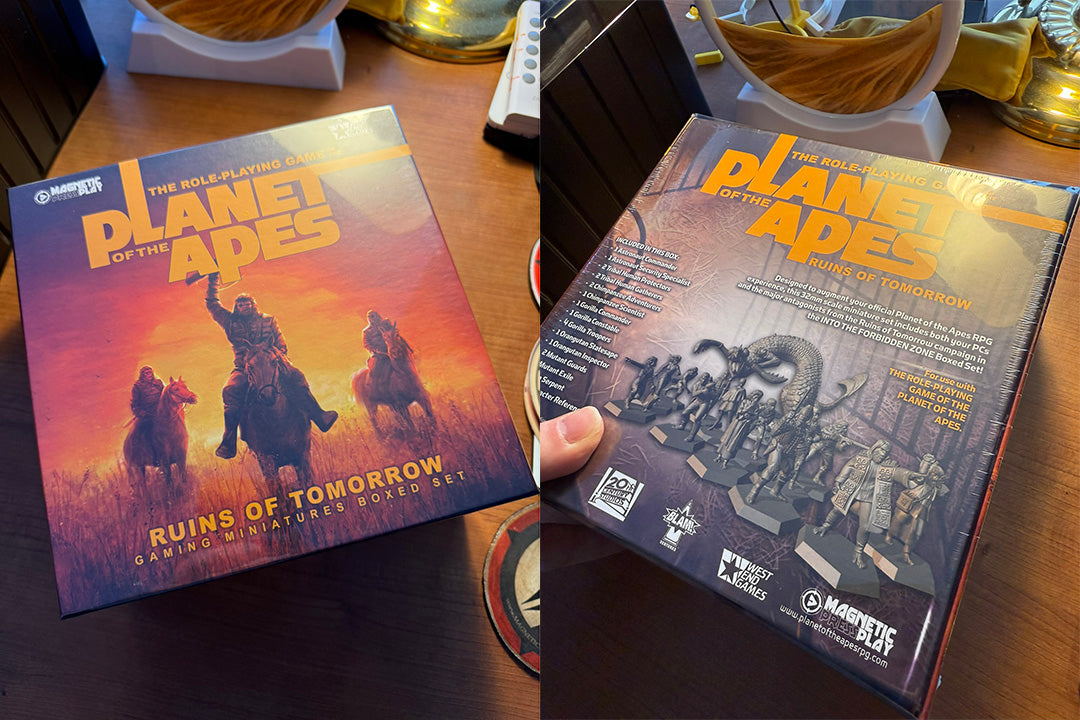 PLANET OF THE APES RPG: RUINS OF TOMORROW - Miniature Set