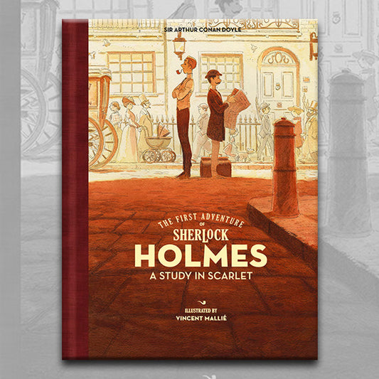 SHERLOCK HOLMES: A STUDY IN SCARLET, by Arthur Conan Doyle and Vincent Mallie