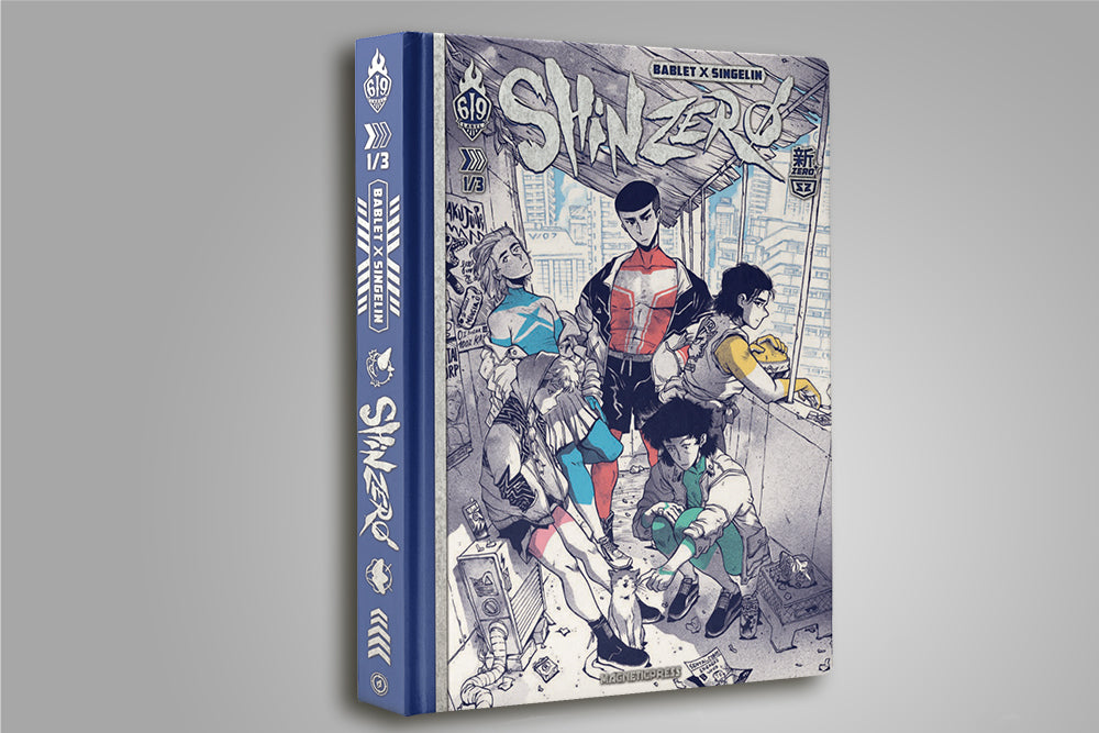 SHIN ZERO vol.1 (hardcover), by Bablet and Singelin