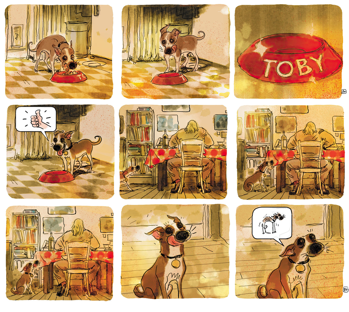 MY FRIEND TOBY by Gregory Panaccione