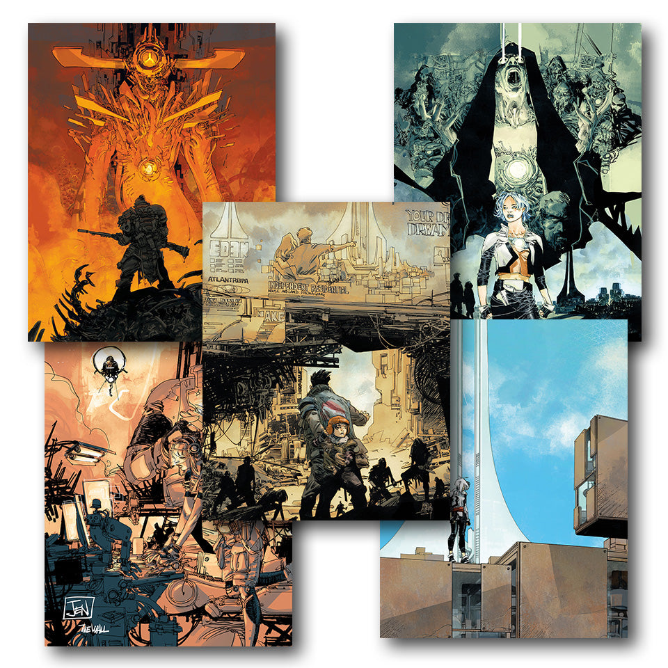 THE WALL, by Charreyron and Alberti + Bonuses