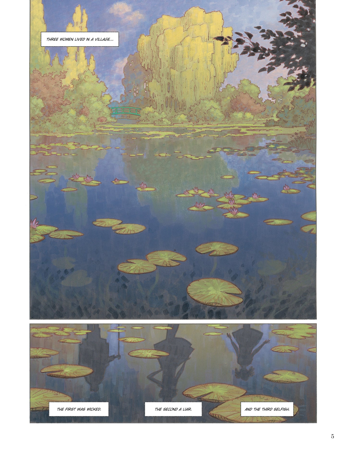 BLACK WATER LILIES, by Frederic Duval, Michael Bussi, and Didier Cassegrain