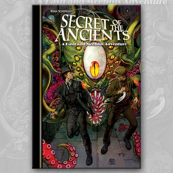 THE ADVENTURES OF BASIL & MOEBIUS 3: Secret of the Ancients, by Ryan Schifrin and Larry Hama