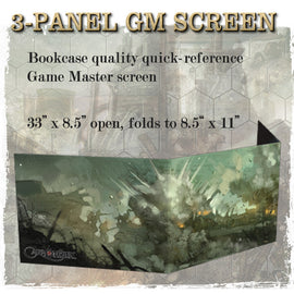Carbon Grey 3-Panel GM Screen