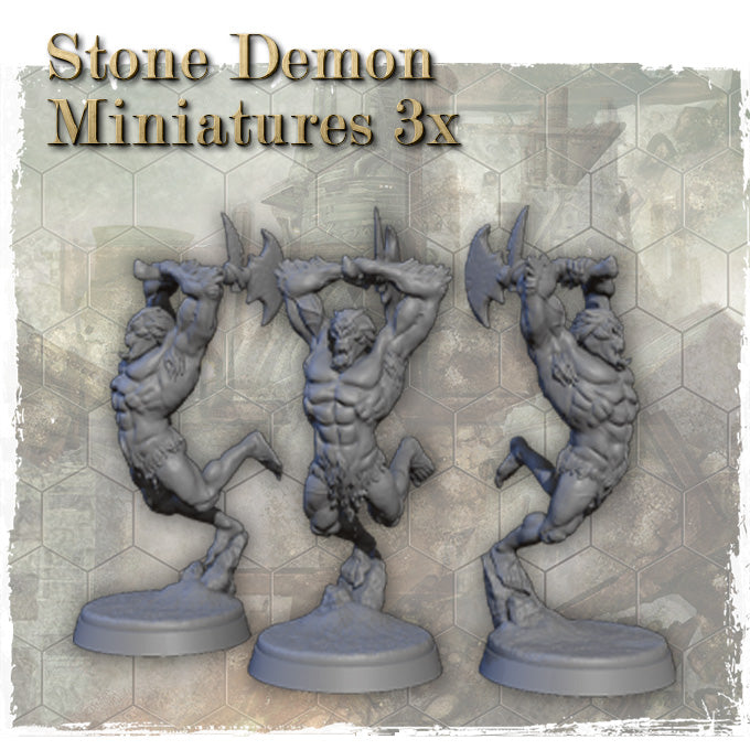 Iron Demon Mini Carbon Grey Stone Demon Mini Set - Magnetic Press Play – Magnetic Press LLC