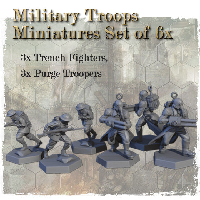 Breakdown of the Carbon Grey Military Mini Set