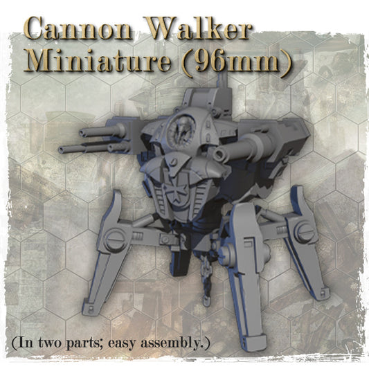 Carbon Grey Cannon Walker assembly