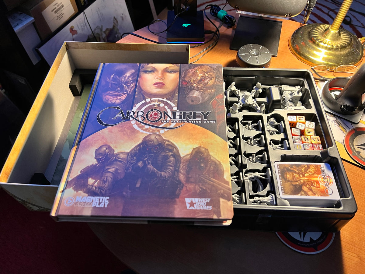 Grey Box Set Deluxe Carbon Grey Box Set - Magnetic Press Play – Magnetic Press LLC