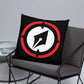 Magnetic Logo Throw Pillow