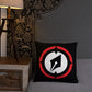 Magnetic Logo Throw Pillow