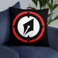 Magnetic Logo Throw Pillow