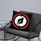 Magnetic Logo Throw Pillow