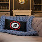 Magnetic Logo Throw Pillow