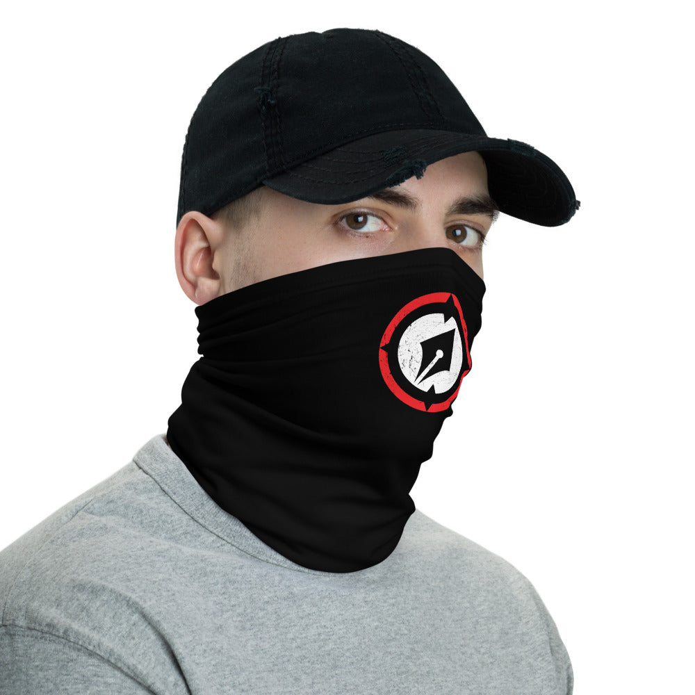 Distressed Magnetic Logo Neck and Face mask