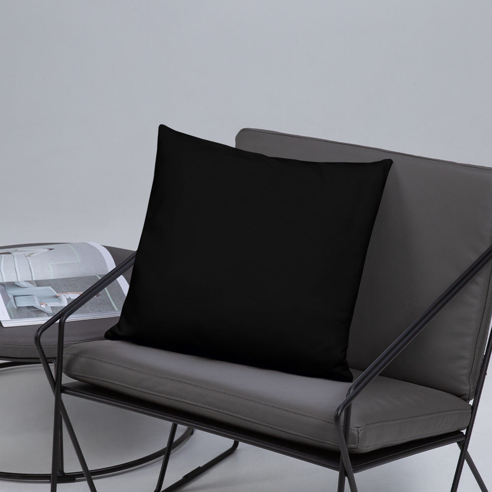 Magnetic Logo Throw Pillow